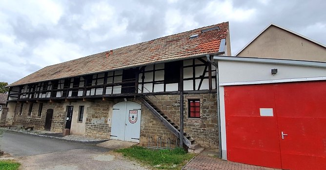 Multifunktionshaus in Rockensu&szlig;ra (Foto: B&uuml;rgermeister Steffen Gr&ouml;bel)