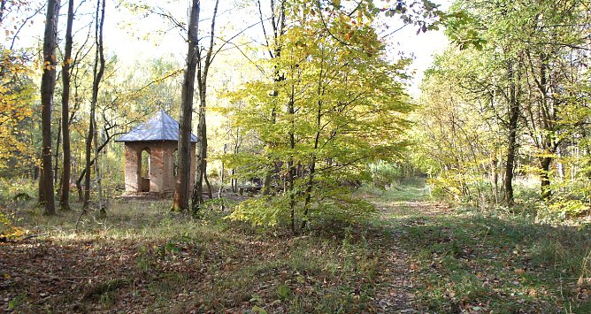 Die sogenannte Russenkapelle in der Hohen Schrecke (Foto: Charlotte Sch&ouml;nemann)
