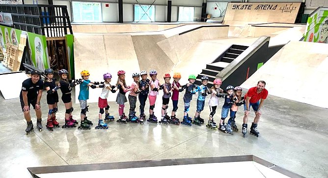 F&uuml;nf Tage Skate Arena-Kurs in Sondershausen (Foto: Skate Arena )