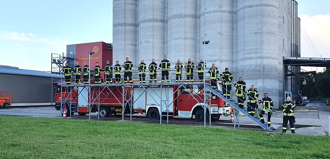 Besuch in der M&auml;lzerei Weyermann (Foto: Freiwillige Feuerwehr Clingen)