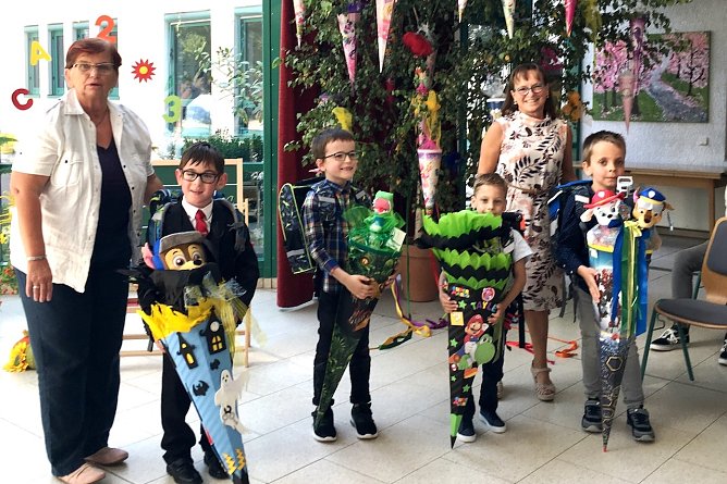 Vier auf einen Streich (Foto:  F&ouml;rderzentrum "Johann Heinrich Pestalozzi")