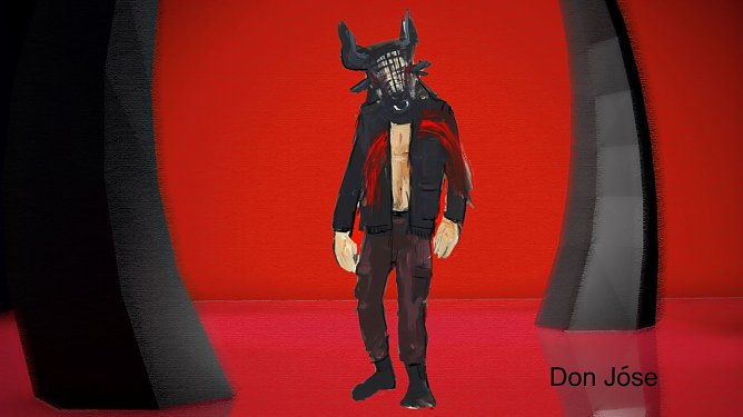 Kostümentwurf für den Don Josè (Foto: Theater Nordhausen) Kostümentwurf für den Don Josè (Foto: Theater Nordhausen)