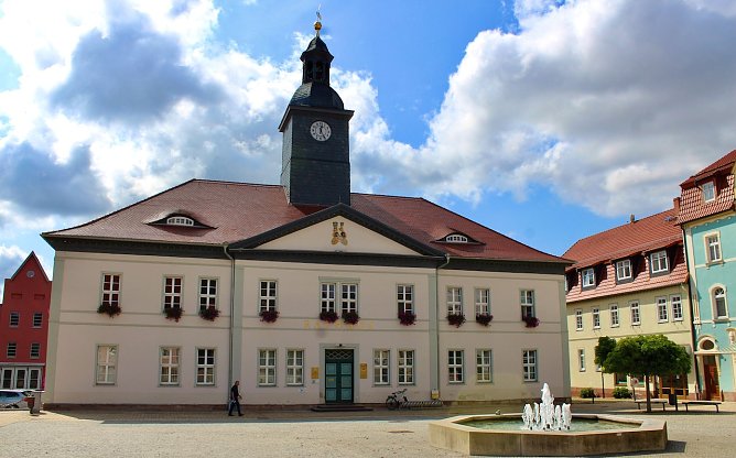 Rathaus in Bad Frankenhausen (Foto: Eva Maria Wiegand)