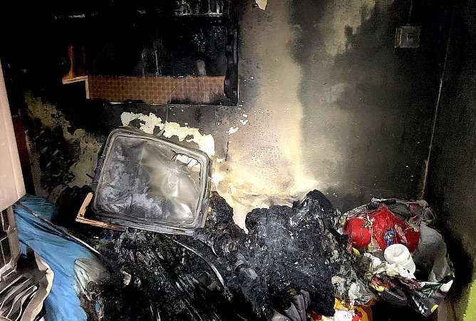 Brand am Silvesterabend in Ebeleben (Foto: Silvio Dietzel) Brand am Silvesterabend in Ebeleben (Foto: Silvio Dietzel)