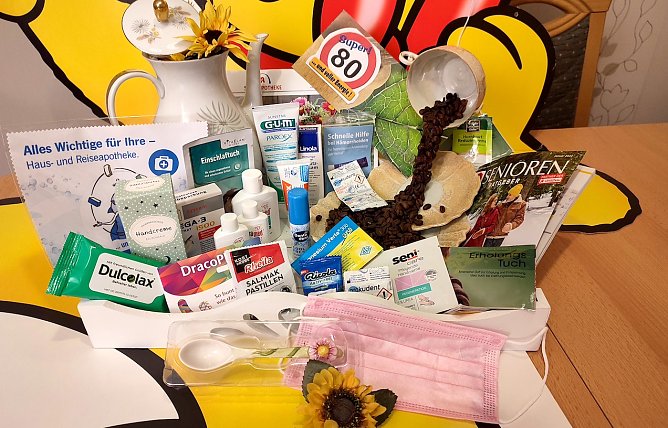 Ein Tablett mit "gesunden W&uuml;nschen"  (Foto: Andrea Weber)