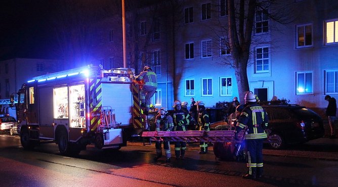 Kellerbrand in Sondershausen (Foto: S.Dietzel)