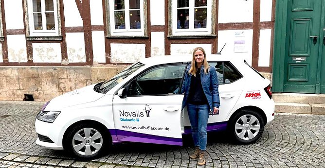 Familienentlastenden Dienst hat ein neues Fahrzeug (Foto: Diakonie Novalis)