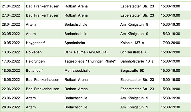 Blutspendetermone (Foto: DRK)