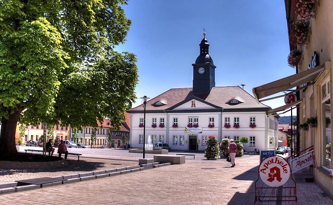 Rathaus von Bad Frankenhausen (Foto: Stadtverwaltung Bad Frankenhausen)