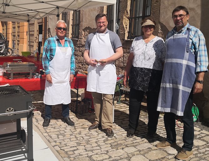 Museumstag in Sondershausen (Foto: F&ouml;rderkreis &uuml;berrascht die Besucher mit leckerem Essen)