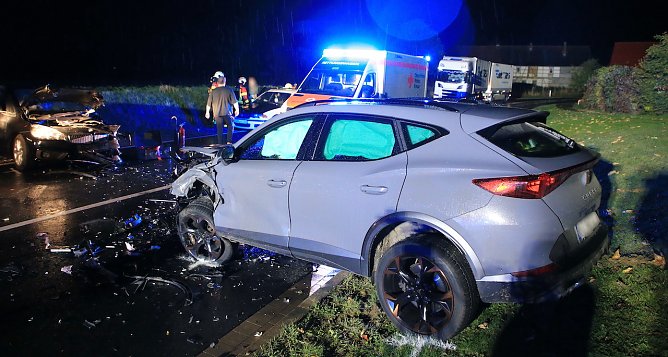 Unfall bei Ebeleben gestern Abend (Foto: S.Dietzel)