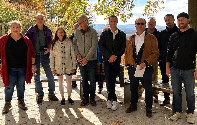 Re-Evaluierung Nationaler GeoPark Kyffhäuser am 05. Oktober 2022 (Foto: Mareike Naylor) Re-Evaluierung Nationaler GeoPark Kyffhäuser am 05. Oktober 2022 (Foto: Mareike Naylor)