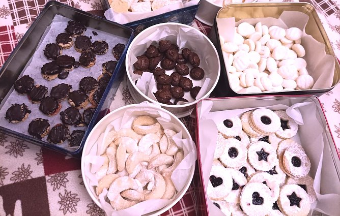 Selbstgebackenes Weihnachtsgebäch in der Adventszeit (Foto: Familie Leipold) Selbstgebackenes Weihnachtsgebäch in der Adventszeit (Foto: Familie Leipold)
