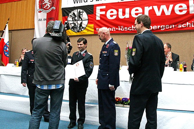 Auszeichnung Mario Hasenbein (Foto: G&uuml;nter Herting)