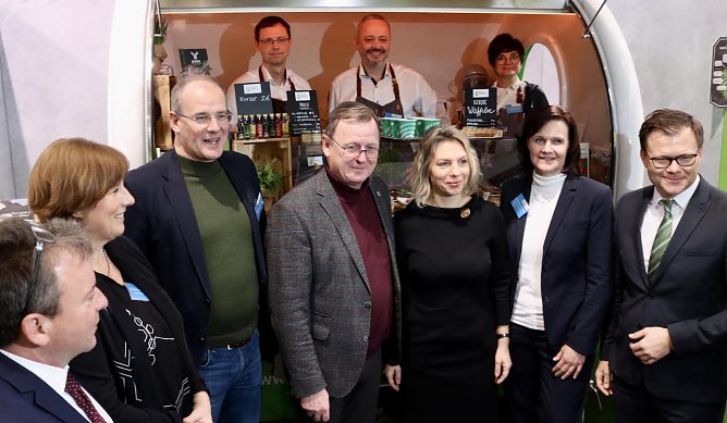 Auf der Grünen Woche (Foto: J.Piper) Auf der Grünen Woche (Foto: J.Piper)