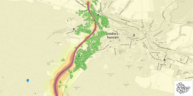 L&auml;rmaktionsplan f&uuml;r Sondershausen (Foto: Janine Skara)