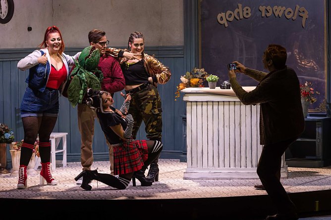 Das Kultmusical "Der kleine Horrorladen" feiert am Freitag Premiere in Sondershausen (Foto: Tim M&uuml;ller)