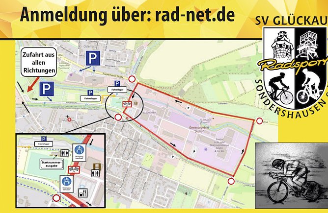 Kurt-Lindner Radrennen in Sondershausen (Foto: Gerd Schreivogel)