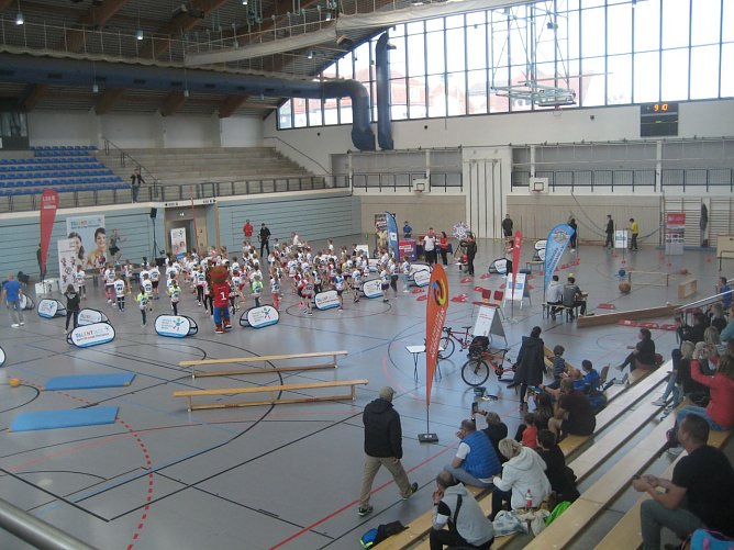 Talentiade in der Wiedigsburghalle (Foto: Markus Fromm) Talentiade in der Wiedigsburghalle (Foto: Markus Fromm)