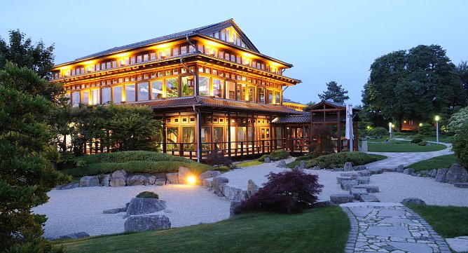 Japansicher Garten bei Nacht (Foto: Sylvester Goldau) Japansicher Garten bei Nacht (Foto: Sylvester Goldau)