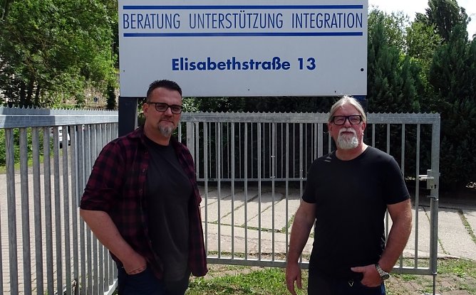 Peter Schadowsky (rechts) und Jens Schellhardt (Foto: Horizont-Verein)