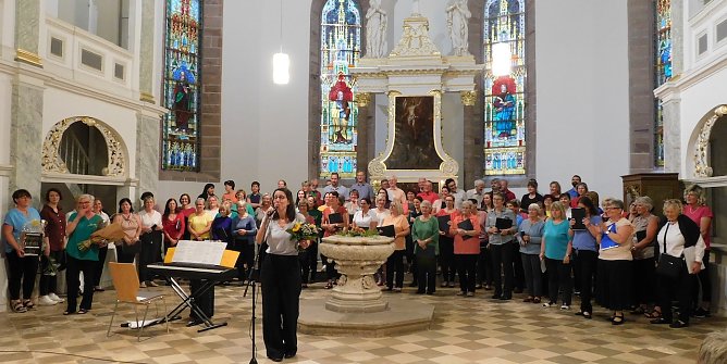 Chorkonzert in dr Unterkirche (Foto: P.Zimmer)
