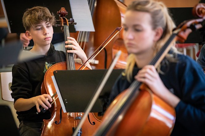 Kammerkonzert der Landesmusikakademie Sondershausen (Foto: Jana Gro&szlig;)