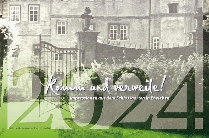 Kalender 2024 mit Fotos aus dem Schlosspark in Ebeleben (Foto: Schlossparkverein Ebeleben e.V.) Kalender 2024 mit Fotos aus dem Schlosspark in Ebeleben (Foto: Schlossparkverein Ebeleben e.V.)