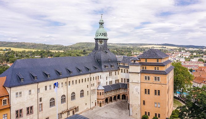 Alte Flügel vom Schloss Sondershuasen (Foto: Schatzkammer Thüringen, Marcus Glahn) Alte Flügel vom Schloss Sondershuasen (Foto: Schatzkammer Thüringen, Marcus Glahn)
