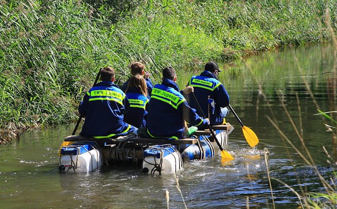 Wipperregatter zum 140-j&auml;hrigen Jubil&auml;um der Feuerwehr Sondershausen-Mitte (Foto: S. Dietzel)