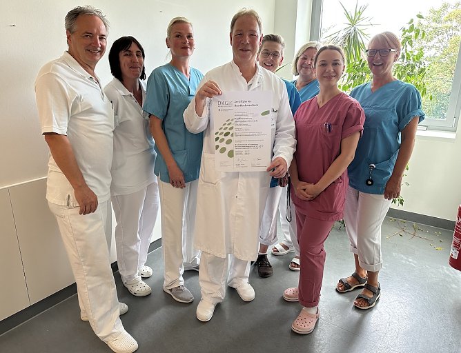 Team des Brustkrebszentrums am KMG Klinikum S&ouml;mmerda  (Foto: S. Nenninger/ KMG Kliniken)
