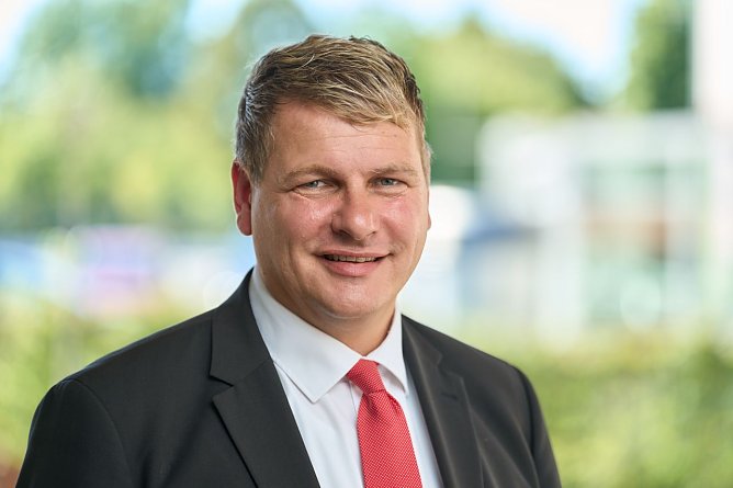 Matthias Strejc wurde von der SPD als B&uuml;rgermeisterkandidat nominiert (Foto: SPD Bad Frankenhausen)