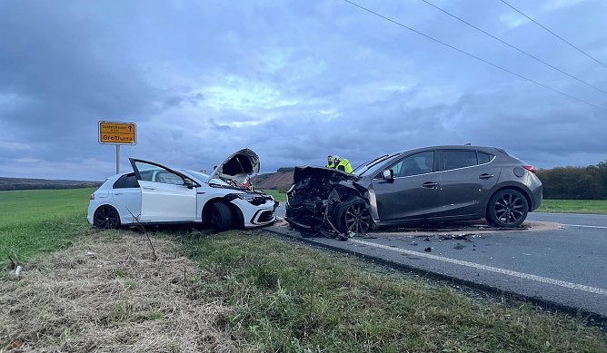 Unfall gestern Nachmittag (Foto: S.Dietzel)