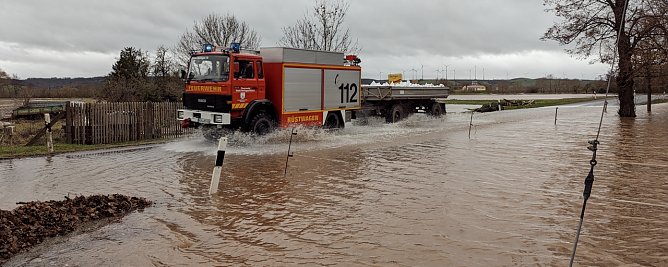 Flut in Windehausen, Dezember 2023 (Foto: S. Albert)