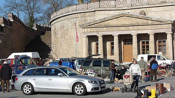 Tr&ouml;delmarkt Sondershausen (Foto: Karl-Heinz Herrmann)