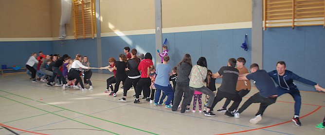 Familiensporttag in der Kindervilla in Bad Frankenhausen (Foto: Katrin Milde)