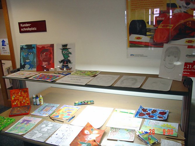 Kunstausstellung Regelschule Ebeleben (Foto: Gunter Fricke)