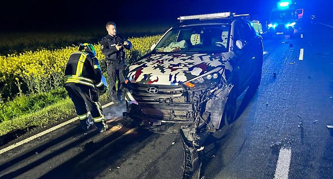 Foto von der Unfallstelle (Foto: S.Dietzel)