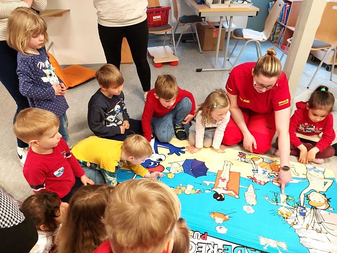 DLRG Aktionstag in der Kita Sonnenschein (Foto: Kita Sonnenschein)