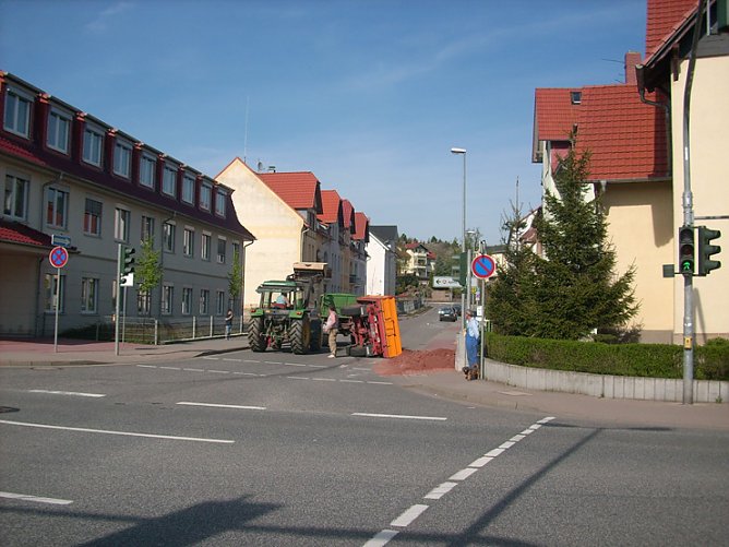 Lutherstra&szlig;e dicht (Foto: Karl-Heinz Herrmann)