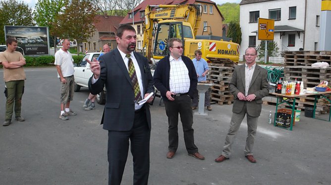 Freigabe Erfurterstra&szlig;e (Foto: Stadt Sondershausen)