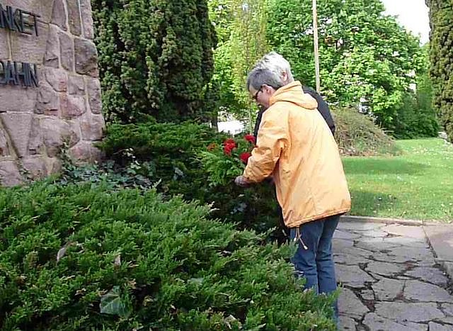 Der Opfer gedacht (Foto: Karl-Heinz Herrmann)