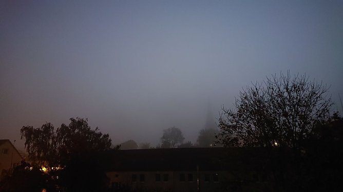 Morgennebel über Nordhausen (Foto: nnz) Morgennebel über Nordhausen (Foto: nnz)