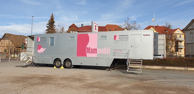 Das Mammobil (Foto: Peggy Rauche) Das Mammobil (Foto: Peggy Rauche)