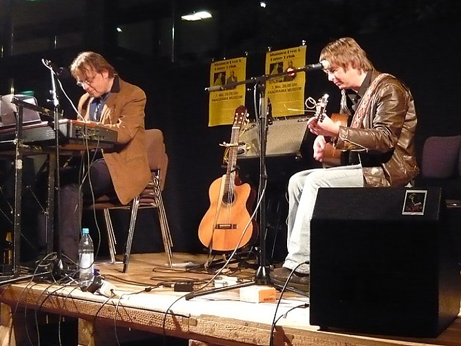 Shannon Lyon und Danny Dziuk (Foto: Panorama Museum Bad Frankenhausen)