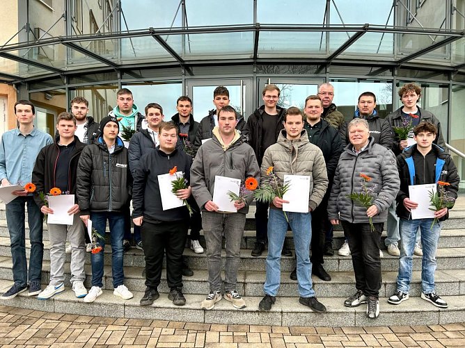 Ausbildung beendet (Foto: AHP)