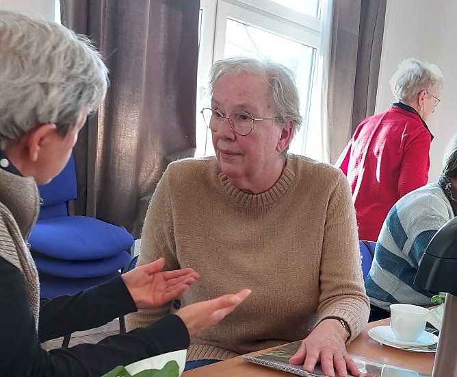 Feier im Seniorentreff in Jecha (Foto: Wolfgang Dittrich) Feier im Seniorentreff in Jecha (Foto: Wolfgang Dittrich)