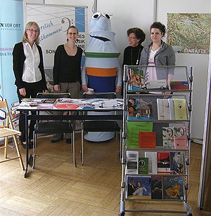 B&uuml;cherwurm Liky (Foto: Landratsamt Kyffh&auml;userkreis)