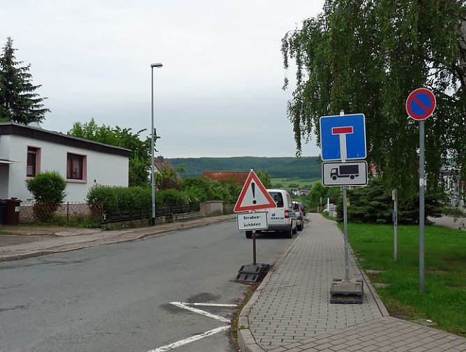LKW-Falle (Foto: Karl-Heinz Herrmann)