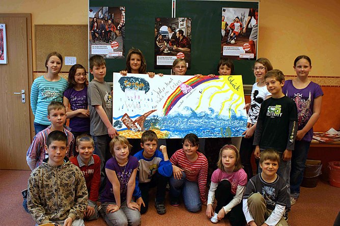 Klasse 4a (Foto: R&uuml;diger Herdin)